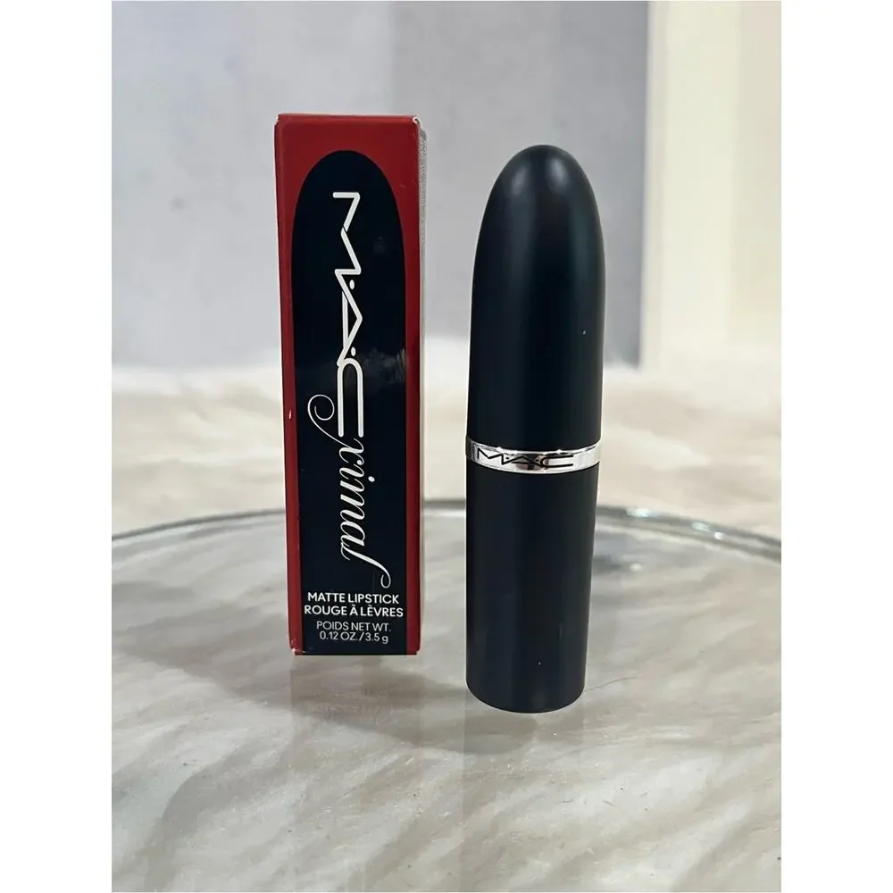 NEW MAC Cosmetics M·A·Cximal Silky Matte Lipstick Overstatement Burnt Orange